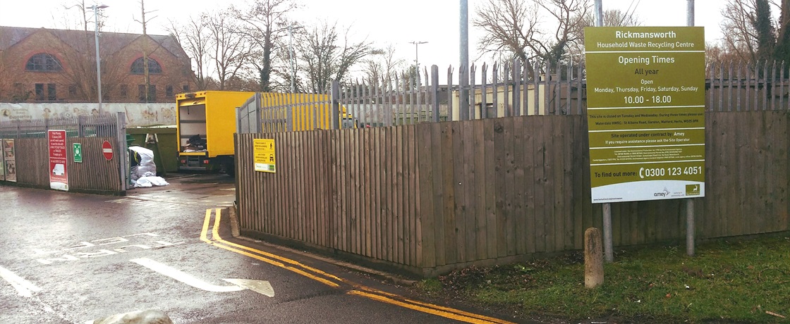 Rickmansworth household waste recycling centre