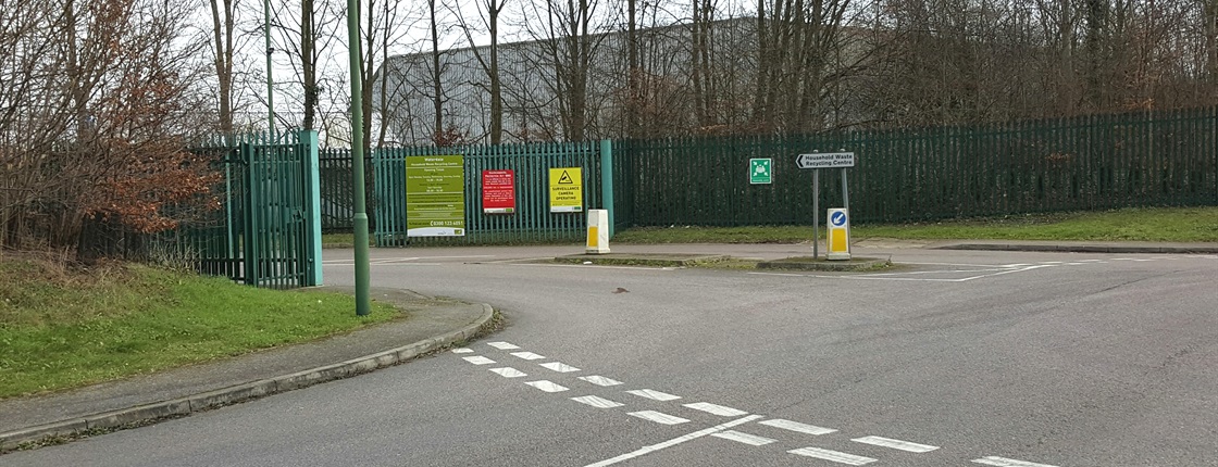 Waterdale household waste recycling centre