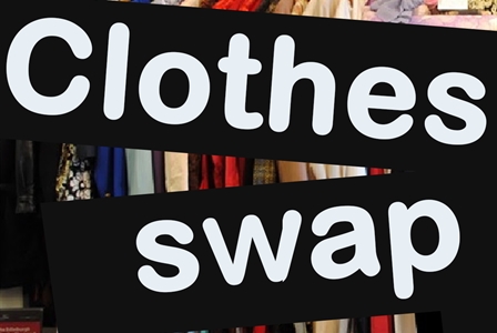 clothes-swap-text-and-clothes-on-rack-448x300