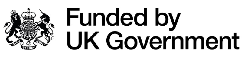 Funded by UK Government logo