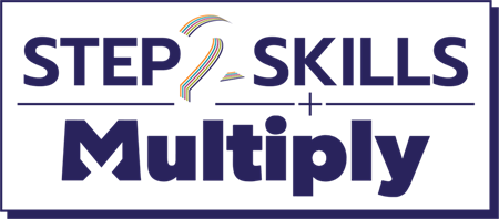 step 2 skills multiply logo