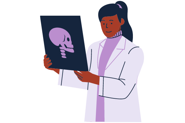 Illustration of a doctor