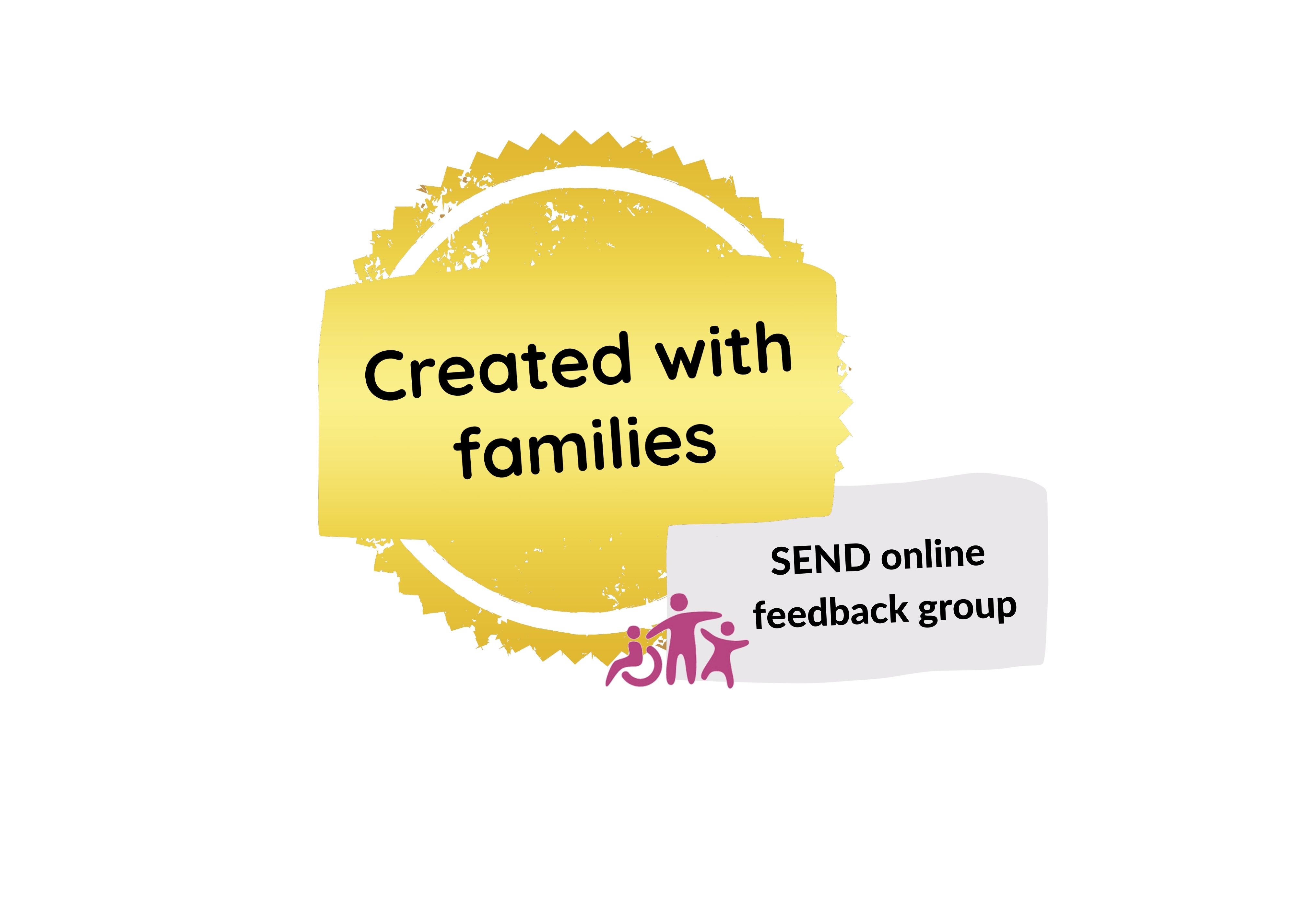 We co produced this webpage with families from our SEND online feedback group.