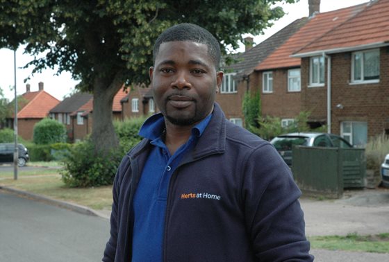Herts at Home Care worker